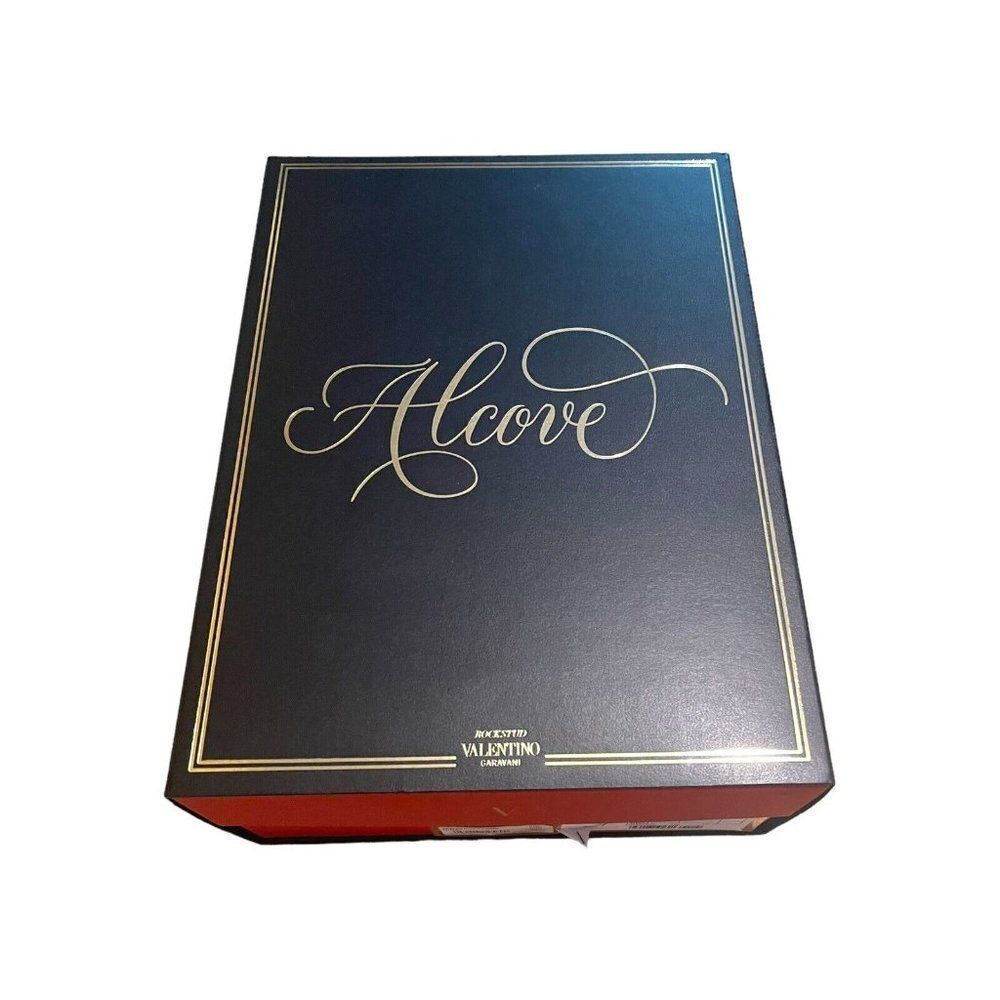Valentino Alcove Empty Gift Storage Shoe Box Gift Set Tissue Paper 9”x12”x4.5”